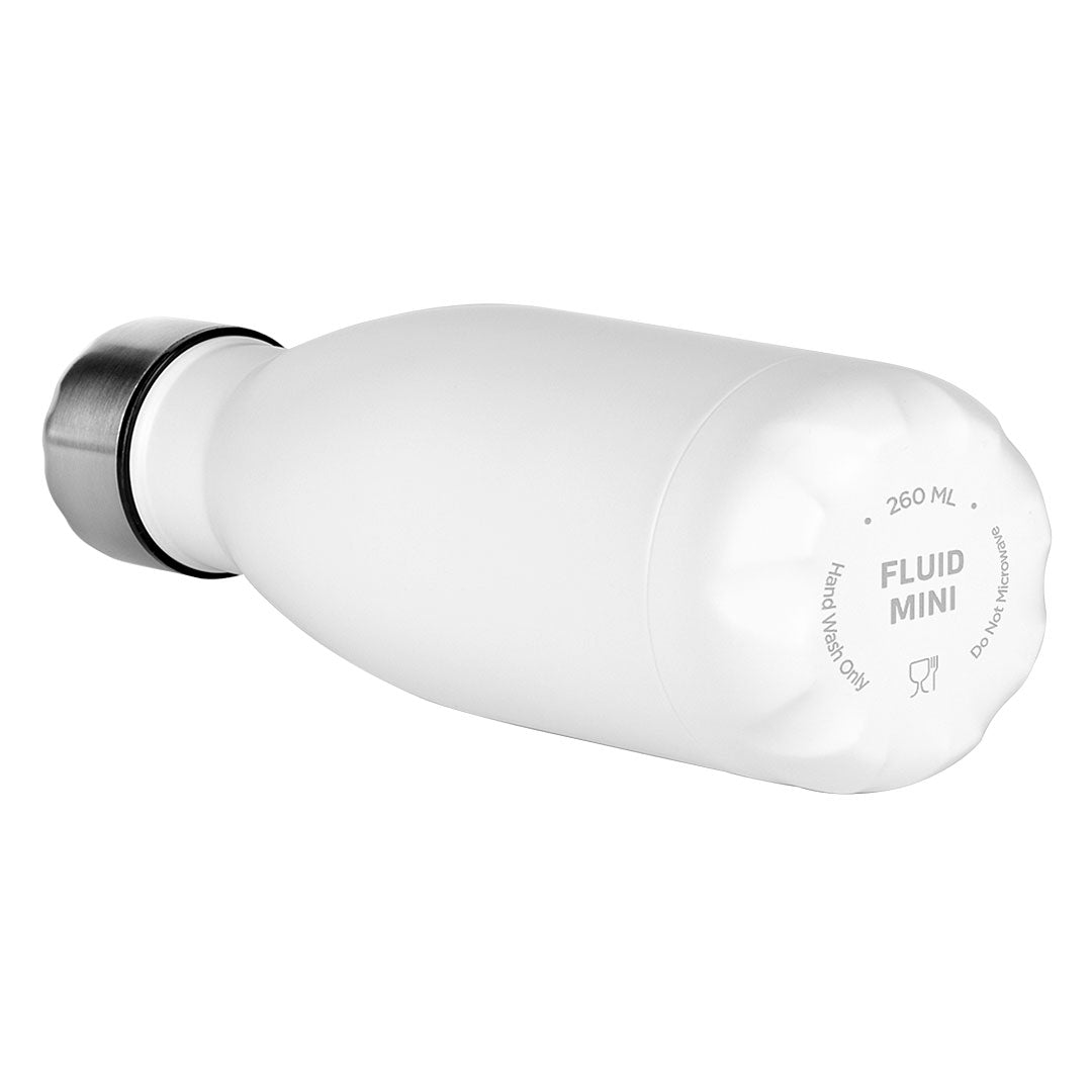 Flašica -termos FLUID MINI, beli, 260 ml
